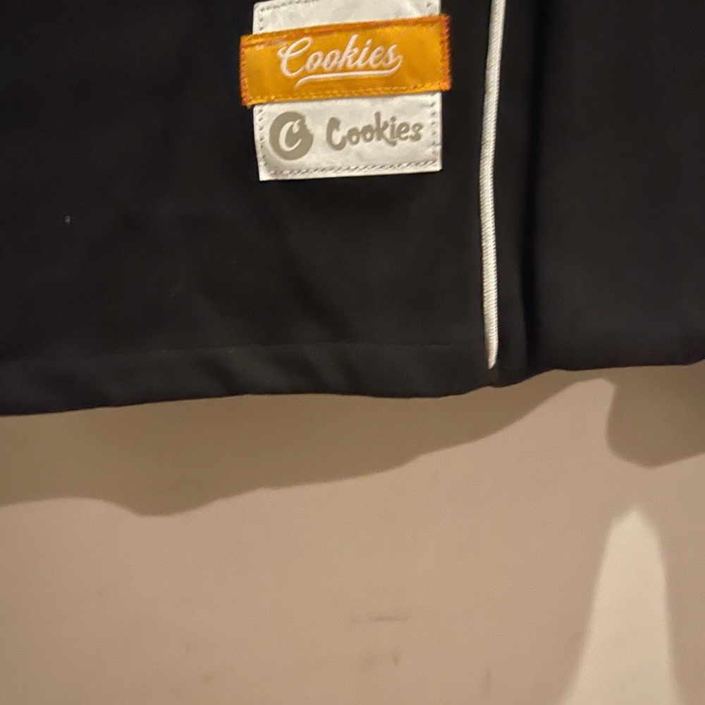 Cookies Black Hooded sleeveless Baseball Jersey - Picture 6 of 9